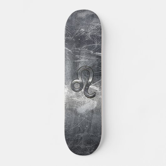 Skateboard Leo Zodiac Connexion Grunge Décor Distressed (Recto)