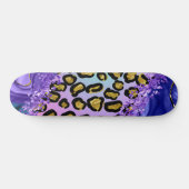 Skateboard léopard (Horz)