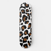 Skateboard Leopard Big Cat Fur Motif Imprimer (Recto)