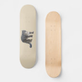 Skateboard Léopard des neiges (Recto)