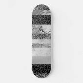 Skateboard Leopard Marble Glitter Stripes Glam 4 (Recto)