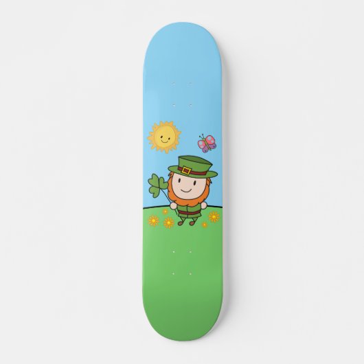 Skateboard Leprechaun (Devant)
