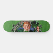 Skateboard Leprechaun (Horz)