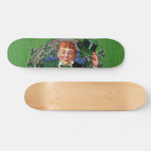 Skateboard Leprechaun (Horz)