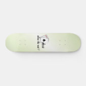 Skateboard Les accès au-dessus du reste vert (Horz)