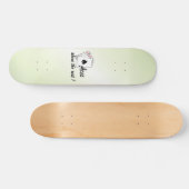 Skateboard Les accès au-dessus du reste vert (Horz)