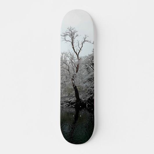Skateboard Les arbres, à l'eau (Devant)