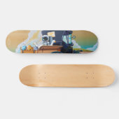 Skateboard Les astronautes, les robots et les canards (Horz)