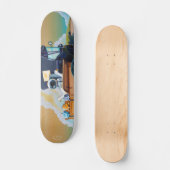 Skateboard Les astronautes, les robots et les canards (Recto)