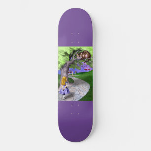 Skateboard Les aventures d'Alice au pays des merveilles