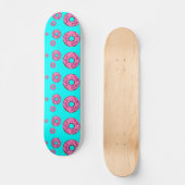 Skateboard Les beignets de crème rose (Recto)
