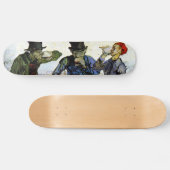 Skateboard Les buveurs par Vincent van Gogh 1890 (Horz)