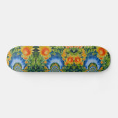Skateboard Les champs de tournesol pour toujours (Horz)
