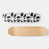 Skateboard LES CHATS NOIRS MOTIF mignons (Horz)