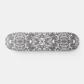 Skateboard Les créatures d'art Doodle dans un motif fou (Horz)