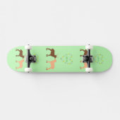 Skateboard Les Deux et Daisy Heart Custom (Horz)