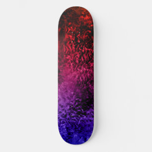 Skateboard Les filles dentellent, bleu, pourpre planche à