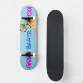 Skateboard Les Filles Patinent Aussi ! Patinage (Recto)