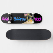 Skateboard Les Filles Patinent Aussi ! Patinage (Horz)