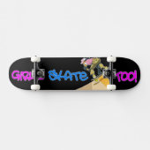 Skateboard Les Filles Patinent Aussi ! Patinage (Horz)