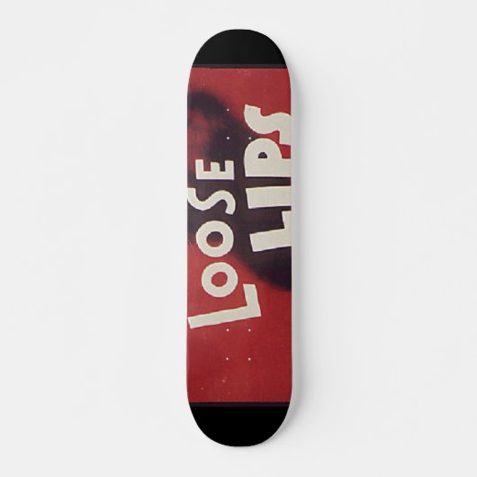 Skateboard Les lèvres Perdues Peuvent Évier Les Navires Skate (Devant)