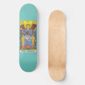 Skateboard Les Lovers Tarot Card Tarots Lecture (Recto)