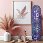 Skateboard Les poissons dans l'océan