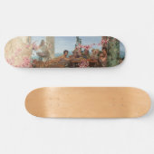 Skateboard Les Roses d'Heliogabalus (Luxe romain antique) (Horz)