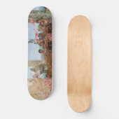 Skateboard Les Roses d'Heliogabalus (Luxe romain antique) (Recto)