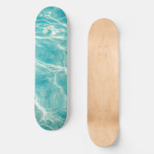 Skateboard les vagues de la mer (Recto)