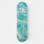 Skateboard les vagues de la mer (Recto)