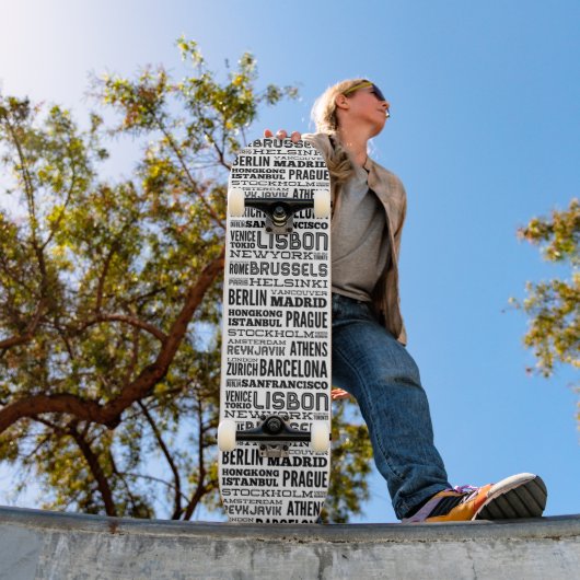 Skateboard Les villes du monde (Extérieur 1)