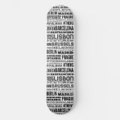 Skateboard Les villes du monde (Recto)