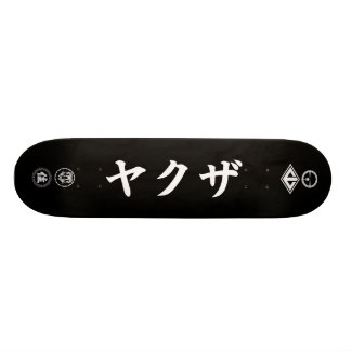 Skateboard Les Yakuza font de la planche à roulettes - noir