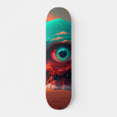 Skateboard Les yeux sanglants (Devant)