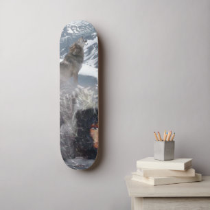 Skateboard L'esprit autochtone en Alaska
