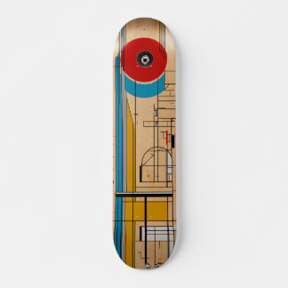 Skateboard l'esprit Bauhaus dans chaque flip et mouture