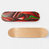 Skateboard L'esprit de l'amour et de l'espoir Abstrait 3D Rai (Horz)