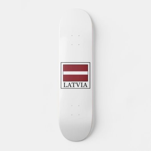 Skateboard Lettonie (Recto)