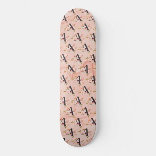 Skateboard Lettre A (Recto)