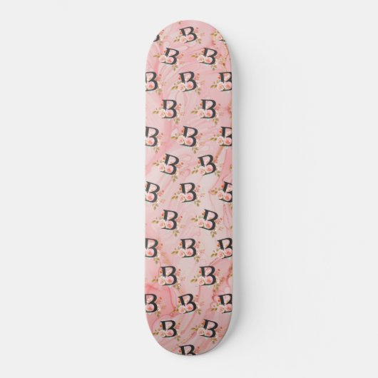 Skateboard Lettre B (Recto)