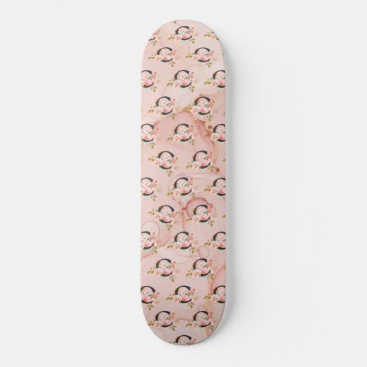 Skateboard Lettre C (Recto)