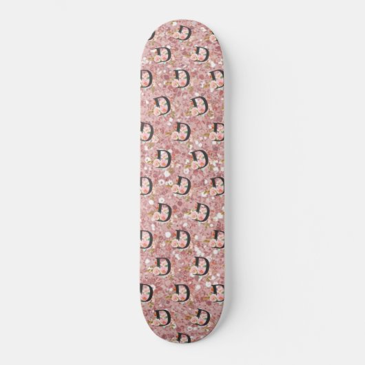 Skateboard Lettre D (Recto)