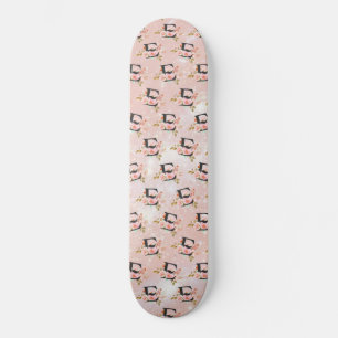 Skateboard Lettre E