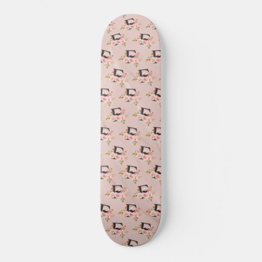 Skateboard Lettre F (Recto)