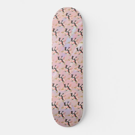Skateboard Lettre K (Recto)