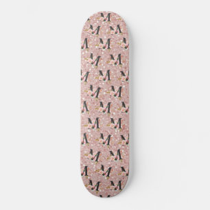 Skateboard Lettre M