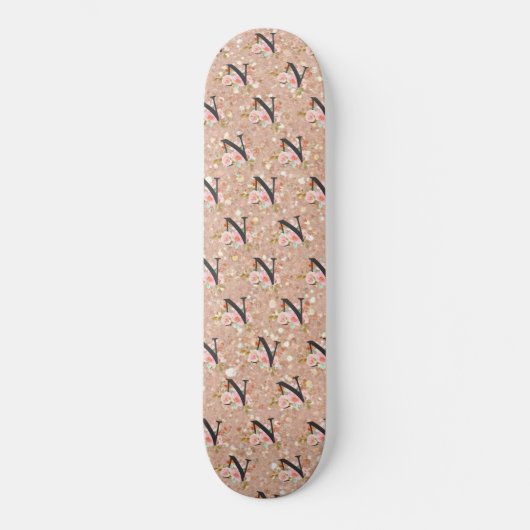 Skateboard Lettre N (Recto)
