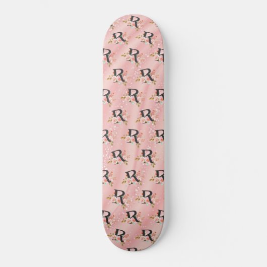 Skateboard Lettre R (Recto)