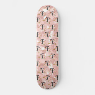 Skateboard Lettre T